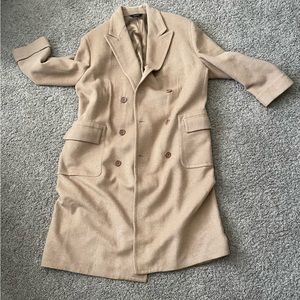 Men’s Vintage Trench/Overcoat 100% woven Baby Camel Hair